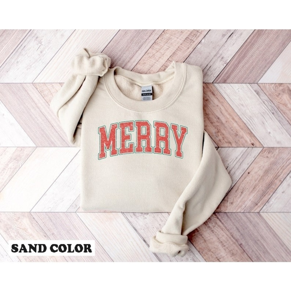 Christmas Sweatshirt, Merry Christmas Sweatshirt, Christmas Shirt For Women